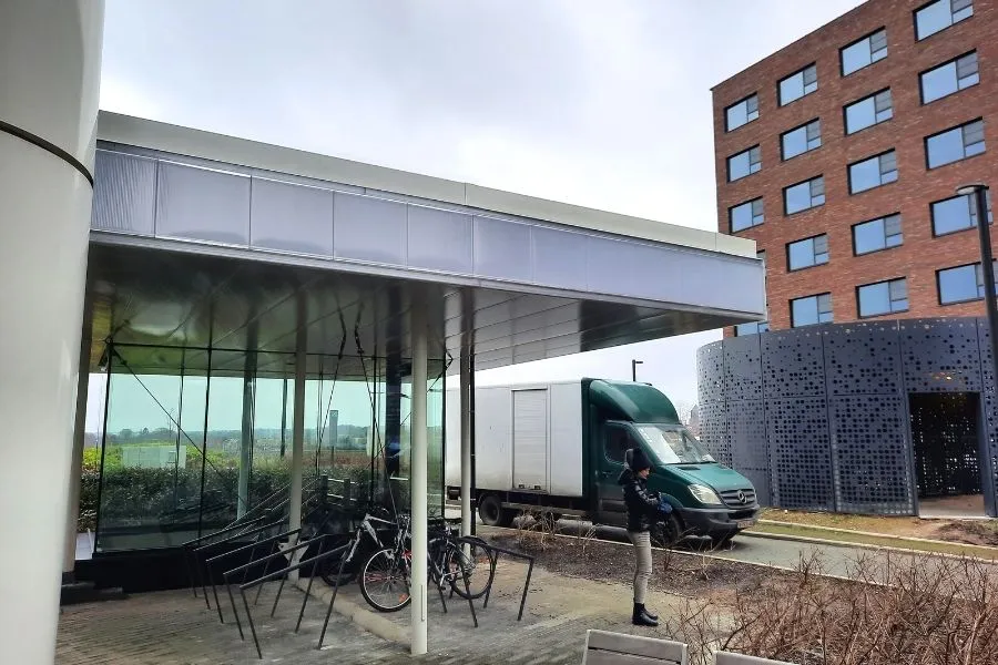 Gevelbekleding in polycarbonaat, foto 4